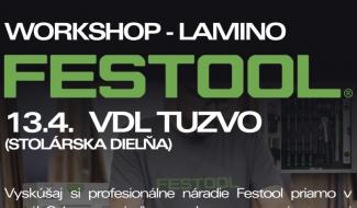 Workshop FESTOOL – LAMINO