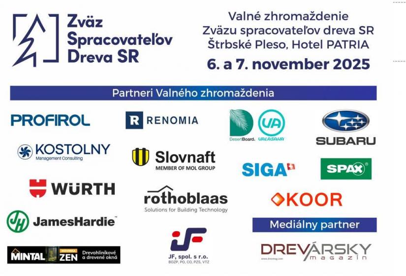 Účasť dekanky DF na Valnom zhromaždení Zväzu spracovateľov dreva SR