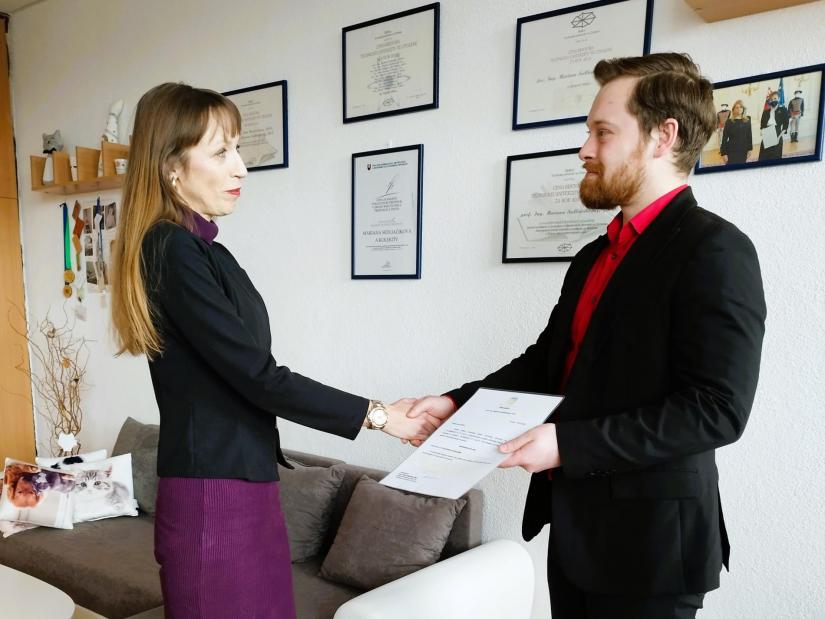 Zmeny v tíme poradného zboru dekanky DF - Ing. Lukáš Adamčík, PhD.