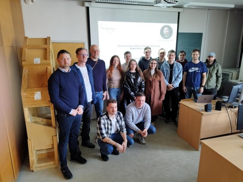 Odborná prednáška: Život akustika – Ako navrhovať priestory, ktoré dobre znejú