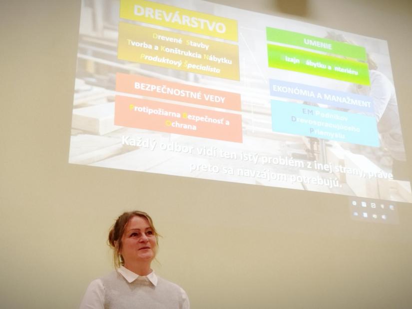 Na Drevárskej fakulte sme privítali študentov zo SOŠ drevárskej vo Zvolene