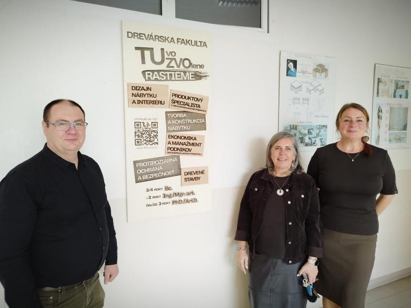 Drevárska fakulta sa predstavila študentom SOŠ lesníckej a drevárskej v Liptovskom Hrádku