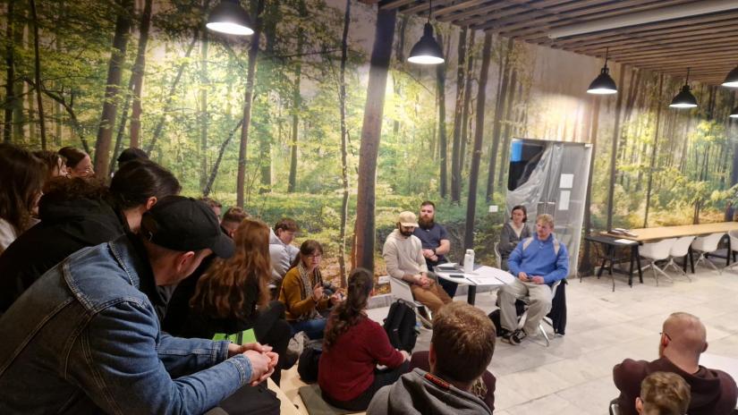 A dynamic student meeting focused on international study opportunities and academic mobility was held at the Faculty of Wood Sciences and Technology TUZVO