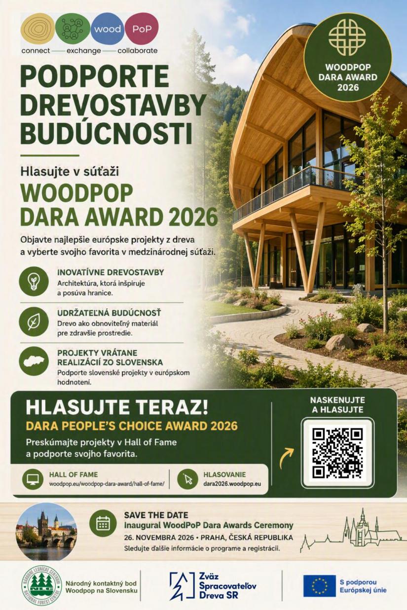 Súťaž o európsku drevostavbu roka 2026