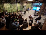 A dynamic student meeting focused on international study opportunities and academic mobility was held at the Faculty of Wood Sciences and Technology TUZVO