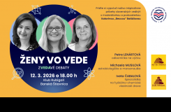 Pozvánka na podujatie Ženy vo vede – ZVEDAVÉ DEBATY